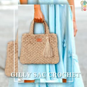 Kit Sac Gilly tenu par la main d'une dame