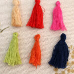 Pompon Coloré – Lot de 10 Pompon