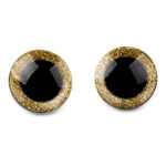 Yeux sécurisés – 25mm – Paillettes