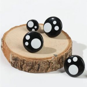 Yeux sécurisés cartoon 12mm brillants amigurumi DIY