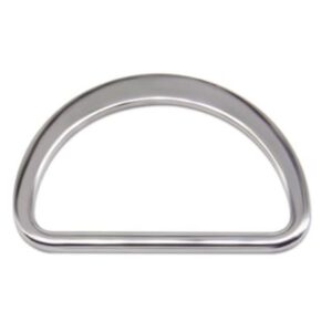 Anneau métal 20mm argent pour ouvrages créatifs