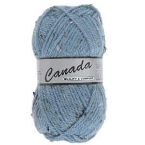 Canada Tweed pelote bleu hiver visible au premier plan