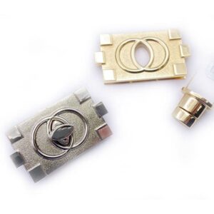 Fermoir sac haute couture luxe métal 5,5cm