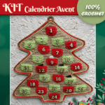 Kit Calendrier Avent version Sapin