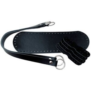 Kit fond sac simili cuir anses pattes DIY