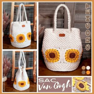 Kit Sac Van Gogh sur 3 prises de vue