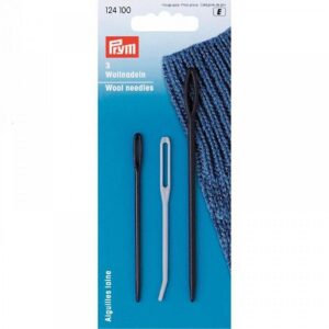 3 Aiguilles à laine en plastique Prym dans leur emballage