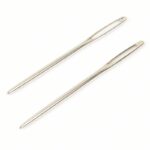 2 aiguilles sans pointe taille 13