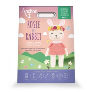 Kit Crochet Amigurumi Rosie la Lapine complet