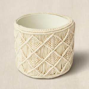 Kit Macramé - Cache Pot Bohème complet coton