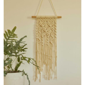 Kit Macramé - Décoration murale complet recyclé