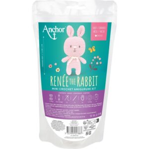 Kit Crochet Amigurumi Renée le Lapin complet