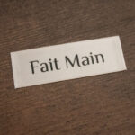 Etiquette Tissu "Fait Main" 45x15mm