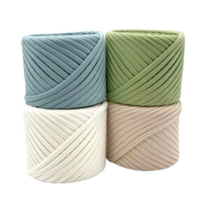 4 bobines de bobilon Smoky, Ivory, Olive, Ice-Cream