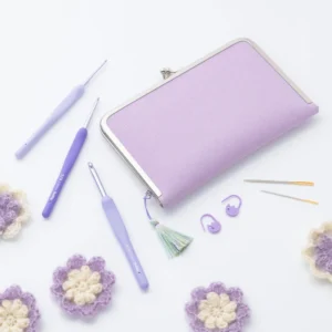 Kit Crochet Tulip Murasaki Violet ouvert fermé