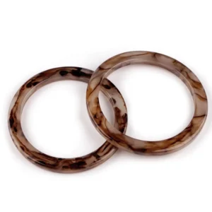 Paire Anses Sac Résine n°2 pour sac fait main crochet ou tricot