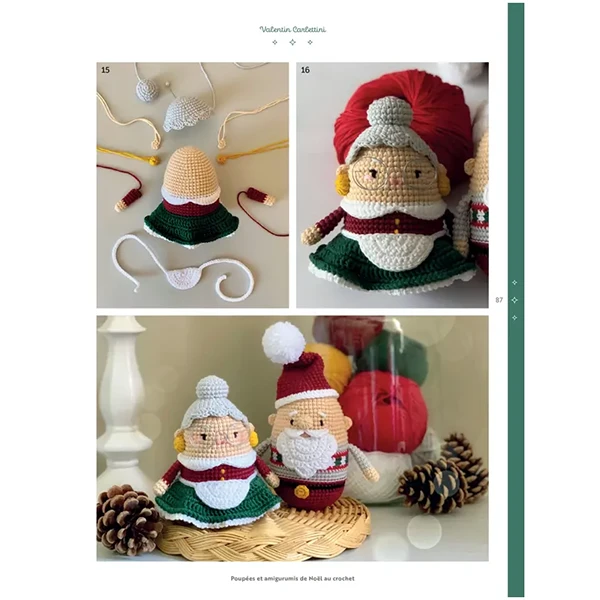 Poupées Et Amigurumis De Noël idées cadeaux artisanaux