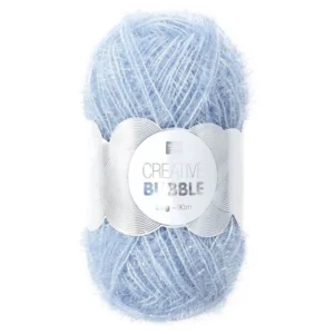 Pelote Creative Bubble bleu fil fantaisie fun et pratique