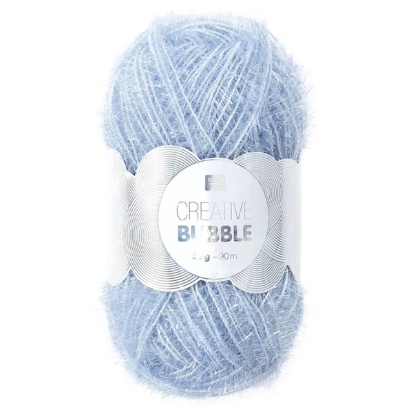 Pelote Creative Bubble bleu fil fantaisie fun et pratique