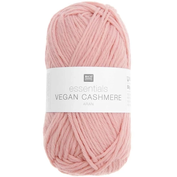 Pelote Vegan Cashmere Aran vieux rose alternative laine cachemire