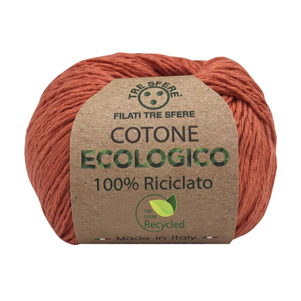 Coton Cotone Ecologico Premium certifié Oeko Tex corail
