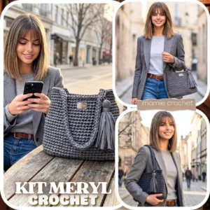 Kit Sac Meryl Iconique sac crochet DIY
